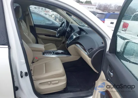 2018 Acura Mdx z USA, uszkodzony, nr VIN 5J8YD4H38JL002285